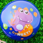 Игровой набор: скакалка, мяч детский "Динозаврик", 22 см, цвета МИКС - Фото 2