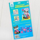 Аппликация фольгой и блестками "Только для тебя!" Енот - Фото 4