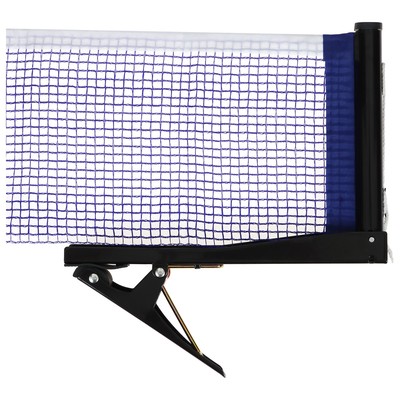 Сетка для настольного тенниса ONLYTOP, 184×14 см, с крепежом