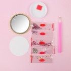 Алмазная вышивка на зеркале «Лапочка!», 7,5 х 7,5 см. Набор для творчества - Фото 5