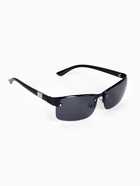 Очки солнцезащитные OneSun, дужка 13 см, ширина 15 см, 4.5×6.5 см, линзы - накладки - Фото 3