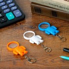 Брелок для ключей лупа «Космонавт», d=2.5 см, с фонариком, шоубокс, МИКС - Фото 1