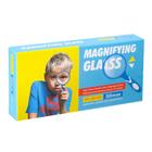 Лупа классическая, прорезиненный корпус 10х, d=5 см - Фото 4