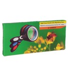 Лупа классическая, прорезиненный корпус 8х, d=6.5 см - Фото 3