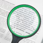 Лупа классическая, прорезиненный корпус 5х, d=7.5 см, цвет МИКС - Фото 4