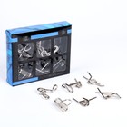 Металлические головоломки «Умные гвозди», набор 6 шт. - Фото 2