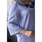 Блуза женская, размер 60, цвет синий - Фото 8