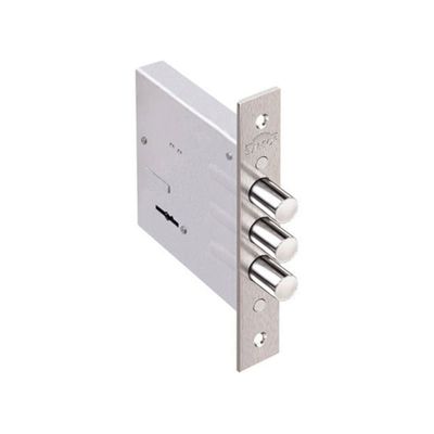 Замок врезной «Эльбор» Кремень 1.04.02.5К, б/ручки, 5 ключей, цинк