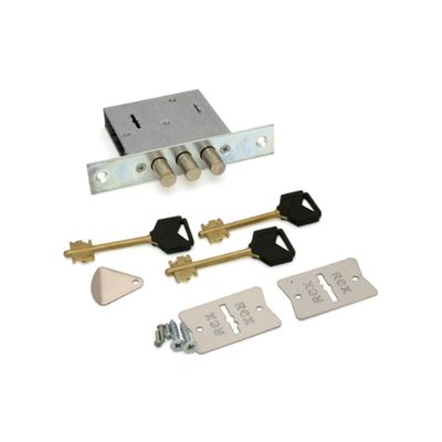 Замок врезной «Эльбор» ReX 1.5 (1.04.06.3), б/о, б/ручки, 3 ключа