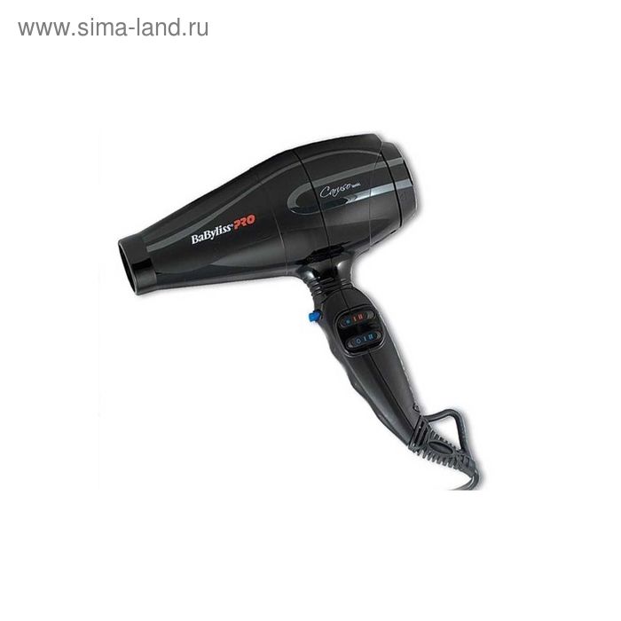 Фен BaByliss Caruso (ВАВ6510IE) 2400 Вт, ионизация, 3 температурных режима, 2 скорости - Фото 1