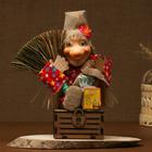 Фигурка оберег-домовой «Баба яга на сундуке», 30×29×23 см, МИКС - Фото 2