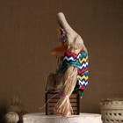 Фигурка оберег-домовой «Баба яга на сундуке», 30×29×23 см, МИКС - Фото 12