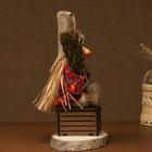 Фигурка оберег-домовой «Баба яга на сундуке», 30×29×23 см, МИКС - Фото 3