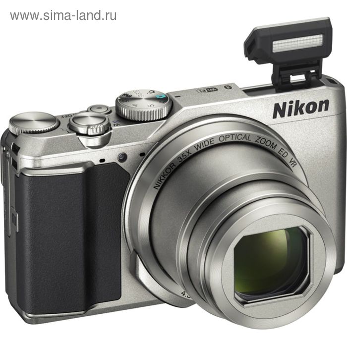 Фотоаппарат Nikon CoolPix A900, 20.3 Mpix, Zoom35x 2.7", 4K, серебристый - Фото 1