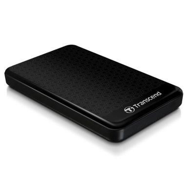 Внешний Жёсткий диск Transcend, USB 3.0, 2 ТБ, TS2TSJ25A3K, StoreJet, 25A3, 2.5", чёрный