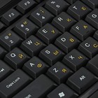 Комплект клавиатура и мышь Gembird KBS-8001, беспроводной, мембранный, 1000dpi,USB,черный - Фото 2