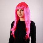 Карнавальный парик «Блеск», цвет розовый - фото 318086184