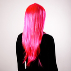 Карнавальный парик «Блеск», цвет розовый - Фото 2