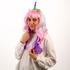 Карнавальный парик «Единорог» - фото 318086186