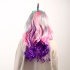 Карнавальный парик «Единорог» - Фото 3