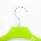Плечики - вешалка для одежды, 31×4×17 см, широкие плечи, цвет зелёный - Фото 2