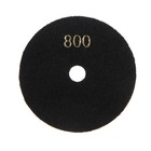 Алмазный гибкий шлифовальный круг ТУНДРА "Черепашка", для сухой шлифовки, 100 мм, № 800 - фото 8392696