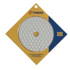 Алмазный гибкий шлифовальный круг ТУНДРА «Черепашка», для сухой шлифовки, 100 мм, № 800 - Фото 6