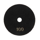 Алмазный гибкий шлифовальный круг ТУНДРА "Черепашка", для мокрой шлифовки, 100 мм, № 100 - фото 8392751