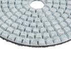 Алмазный гибкий шлифовальный круг ТУНДРА «Черепашка», для мокрой шлифовки, 100 мм, № 50 - Фото 5