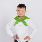 Галстук пионерский, зелёный, МИКС - Фото 3
