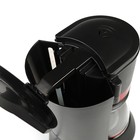 Кофеварка DELTA LUX DL-8152, капельная, 680 Вт, 1.2 л, чёрно-красная - Фото 4