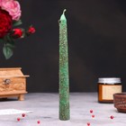 свеча магическая "На здоровье" с травой, зелёная, 20см - фото 8900617