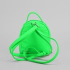 Рюкзак молодёжный, отдел на молнии, наружный карман, цвет зелёный - Фото 3