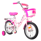 Велосипед 14" Graffiti Premium Girl RUS, цвет розовый - Фото 2