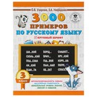 3000 примеров по русскому языку. 3 класс. Крупный шрифт. Узорова О. В., Нефёдова Е. А. - Фото 1