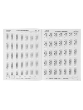 Пособие «3000 примеров по математике. Табличное умножение и деление» 3 класс, Узорова О.В., Нефёдова Е.А. (комплект 2 шт)