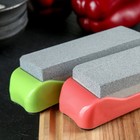 Точильный камень Доляна «Стоун», 14.7 см, цвет МИКС - Фото 6