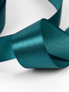 Лента атласная, 25 мм, 23±1 м, тёмно-бирюзовая №62 - Фото 4