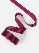 Лента атласная, 25 мм, 23±1 м, фиолетовая №252 - Фото 3