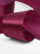 Лента атласная, 25 мм, 23±1 м, фиолетовая №252 - Фото 4