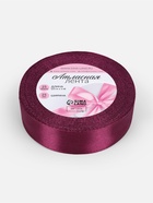 Лента атласная, 25 мм, 23±1 м, фиолетовая №252 - Фото 5