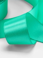 Лента атласная, 25 мм, 23±1 м, бирюзовая №54 - Фото 3