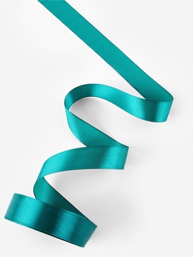 Лента атласная, 25 мм, 23±1 м, зелёная №126 (комплект 3 шт)