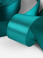 Лента атласная, 25 мм, 23±1 м, зелёная №126 - Фото 3