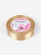 Лента атласная, 25 мм, 23±1 м, тёмно-бежевая №123 - Фото 3