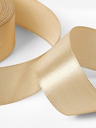 Лента атласная, 25 мм, 23±1 м, тёмно-бежевая №123 - Фото 4