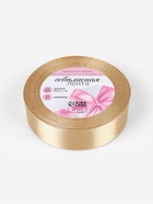 Лента атласная, 25 мм, 23±1 м, тёмно-бежевая №123 - Фото 4