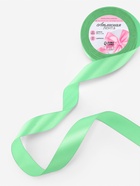 Лента атласная, 25 мм, 23±1 м, светло-зелёная №80 - Фото 2