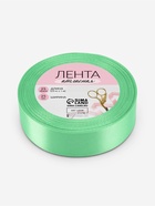 Лента атласная, 25 мм, 23±1 м, светло-зелёная №80 3019801 - фото 319760180