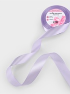 Лента атласная, 25 мм, 23±1 м, светло-сиреневая №290 - Фото 2